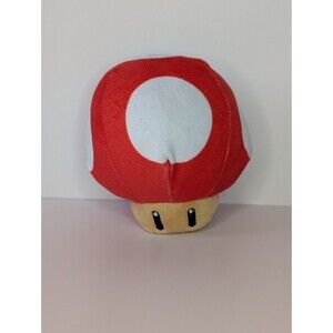 Nintendo Super Mario Plush Red Mushroom Extra Life 5”
